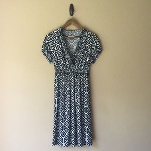Lilly Lou black and white dress, small